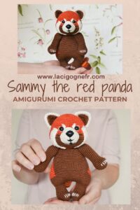 Crochet Red Panda | LaCigogne